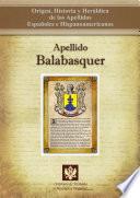 libro Apellido Balabasquer